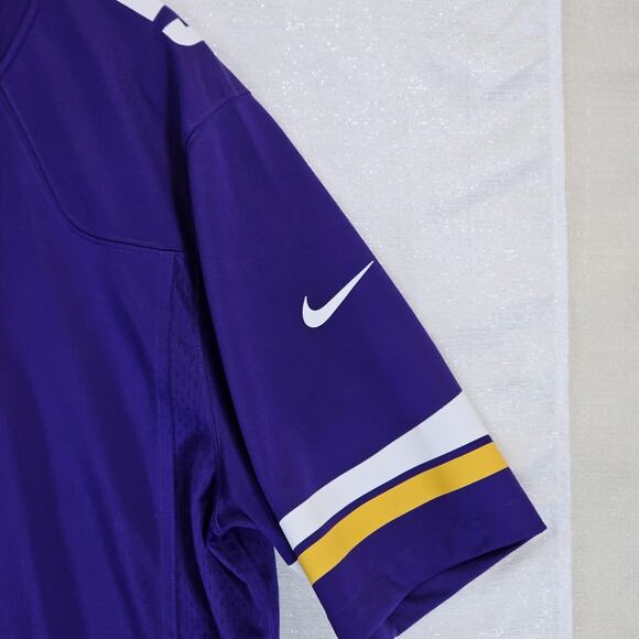 NIKE On Field MN Vikings Teddy Bridgewater #5 NFL Players Jersey Purple Size XL - Picture 7 of 11